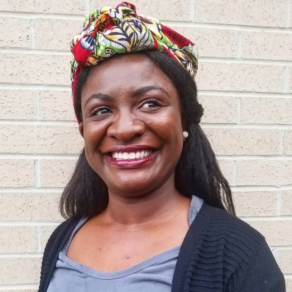 African Print (Ankara) Head Wrap Cloth - Picture 2 of 2